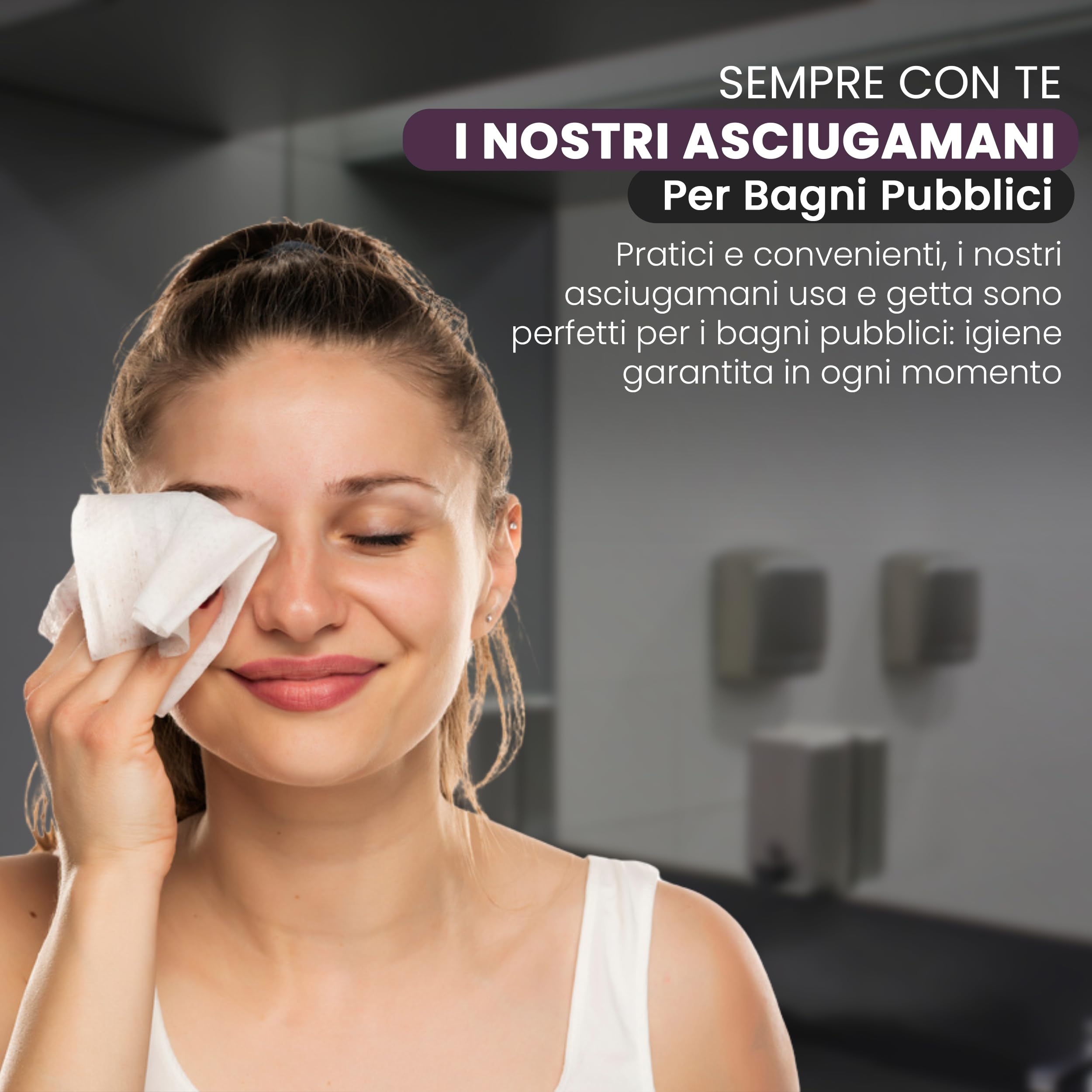 MAQA Toallas de Papel Desechables 3750 Toallas de Papel plegadas en Z de celulosa Pura, 2 Capas (25 Juegos de 150) | Biodegradables y Resistentes | Toallas de Papel Blancas para dispensadores