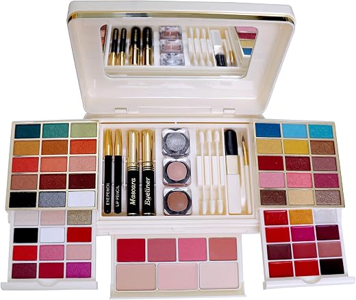 Justgold Professional All In One Makeup Palette Kit 978 with 42 Pigment Shadow With, Blusher, Powder Cake, Lip Gloss, Conc...