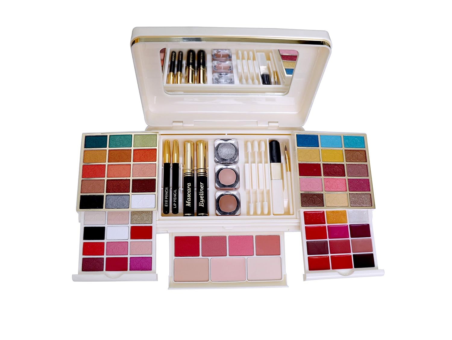 Justgold Professional All In One Makeup Palette Kit 978 with 42 Pigment Shadow With, Blusher, Powder Cake, Lip Gloss, Conc...