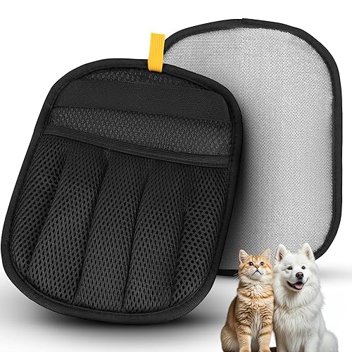 Magic Brush Pet Hair Removal, Upgrated Pet Hair Remover Gloves