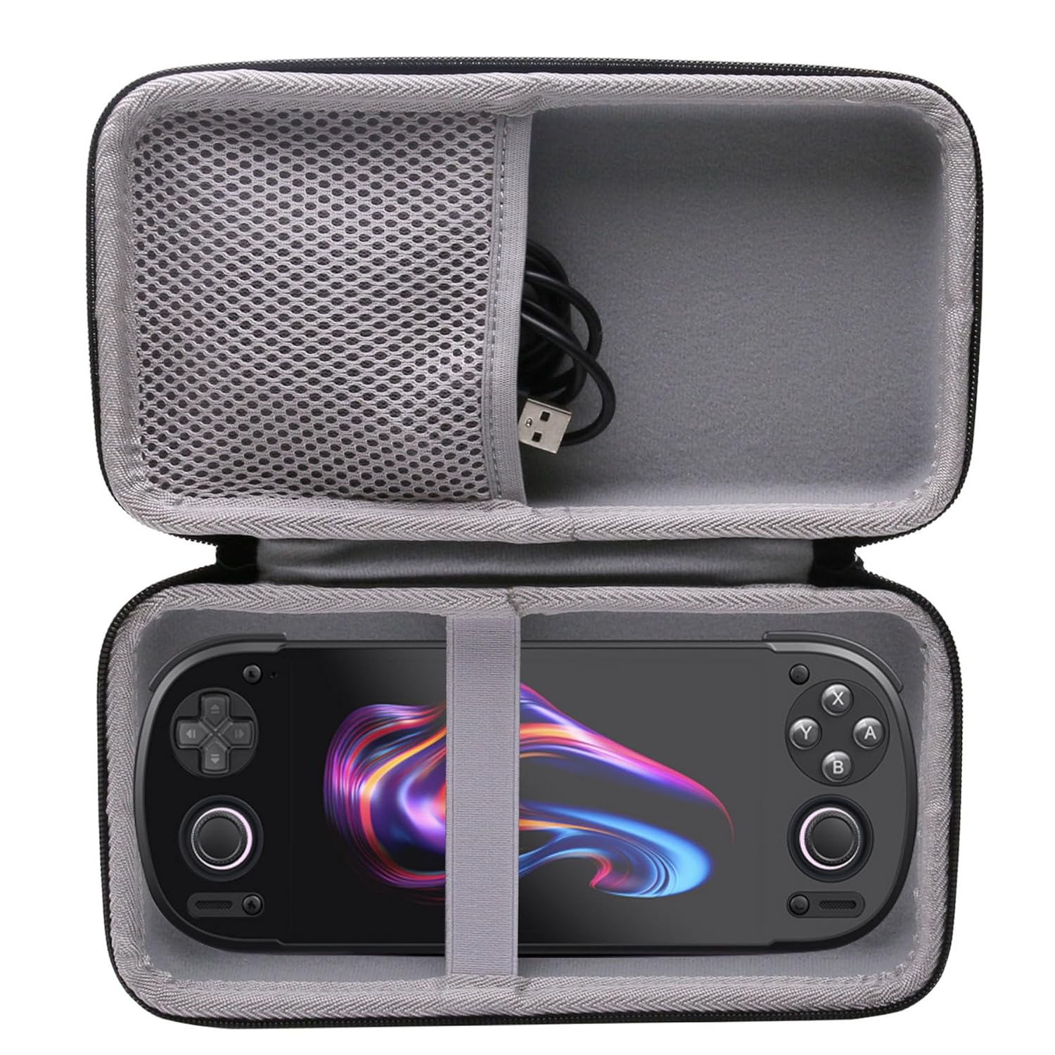 WERJIA Hard Carrying Case Compatible with Retroid Pocket 6/6 pro/Retroid Pocket 5 Retro Handheld Game Console