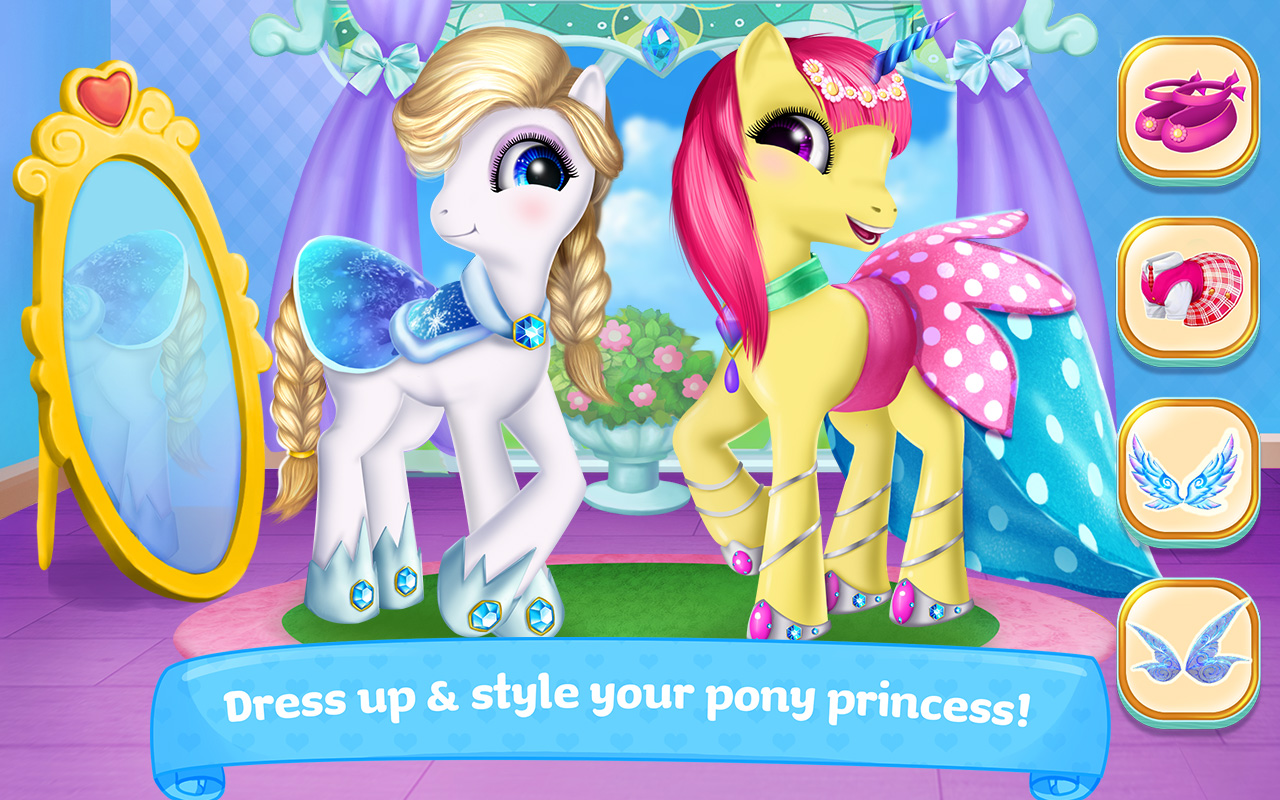 Pony Princess Academy - Dress Up & Style