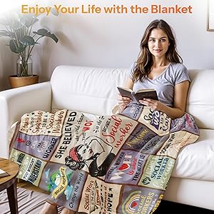 PIUFAM Social Worker Gifts for Women, Social Worker Office Decor, Social Workers Graduation Gift, Social Workers Blanket on Birthday Christmas Thanksgiving 60x80 in