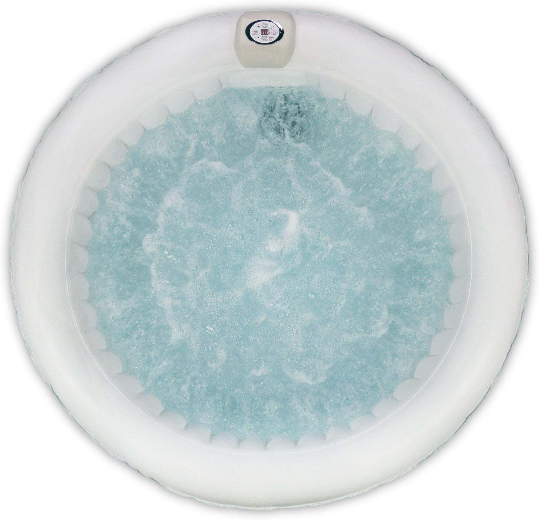 AQUAPARX Whirlpool AP 800SPA * Round ø 180 cm * Pool Health Spa Whirlpool Bath Bath 4 persons 4P Indoor Outdoor Heater Inflatable