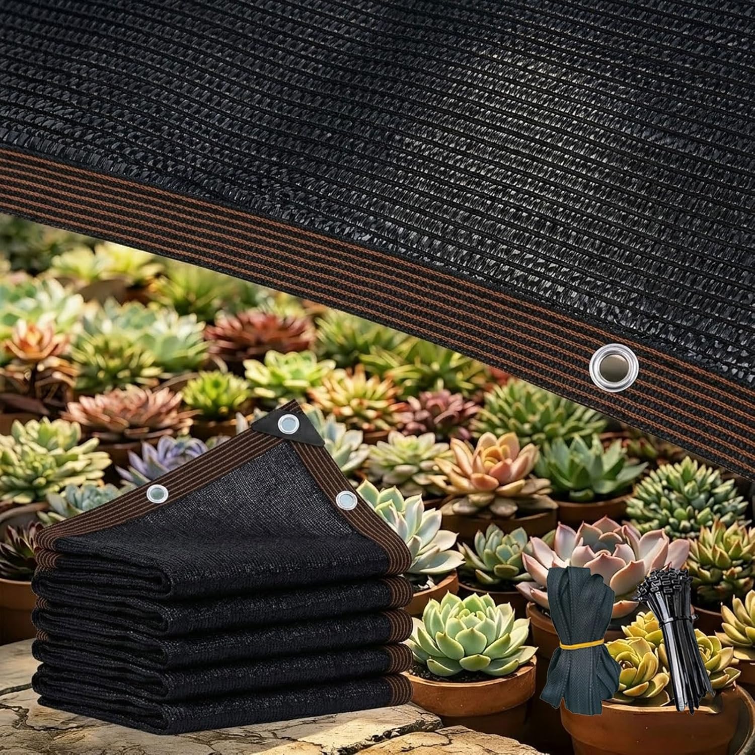 90% Sun Shade Cloth with Gromments, Pergola Shade Cover Canopy, UV Resistant Sun Shade Netting, Outdoor Shade Fabric Mesh Tarp Sun Screens for Privacy Fence, Backyard, Greenhouse(24x32ft)