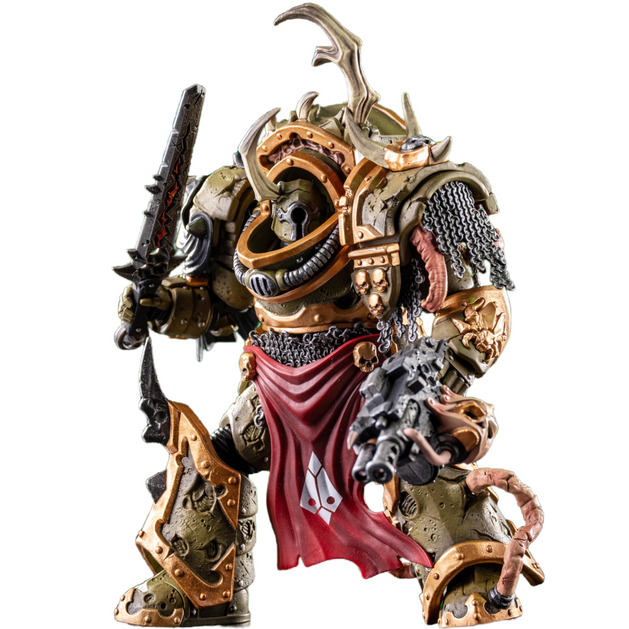 TOYVERSE JOYTOY 1/18 Action Figure Warhammer 40,000, Death Guard Blightlord Terminator 3 with Combi-Bolter and Bubotic Blade, Mobile Joints Character Model, 14.2 cm, 15 Years and Older โ image 1