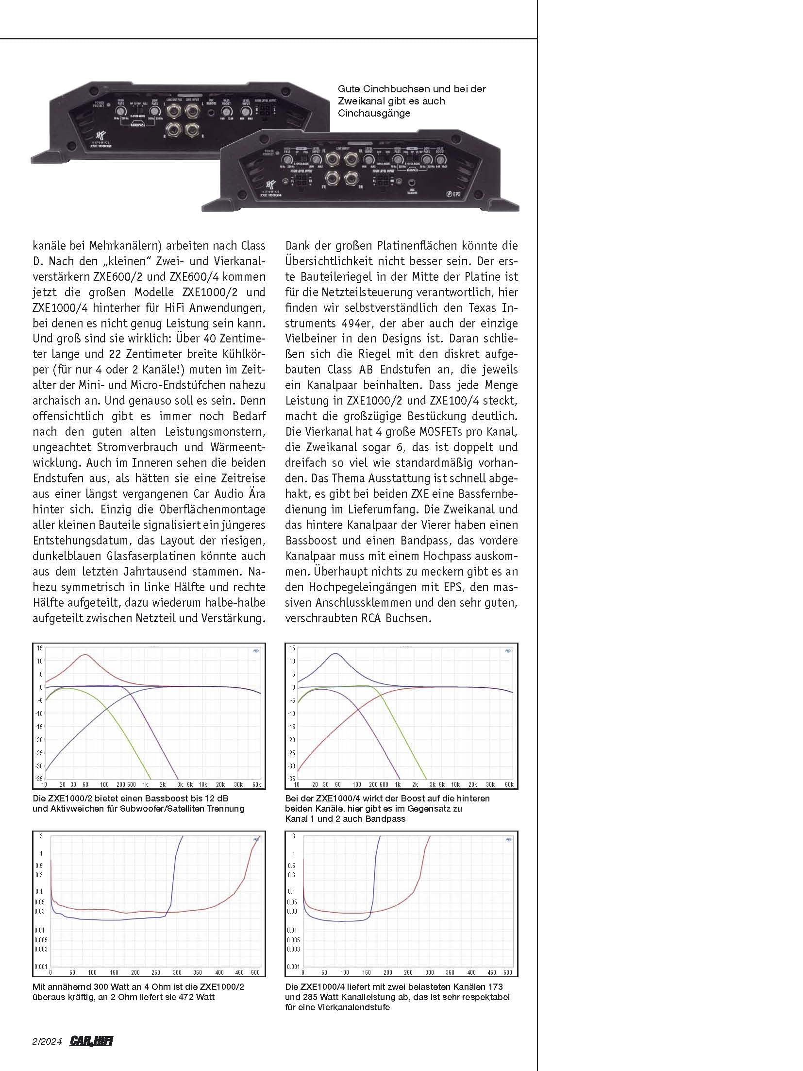 Hifonics ZXE 1000/2 - Class A/B Analog 2-Kanal Verstärker | 1000W | ZEUS EVOLUTION SERIE