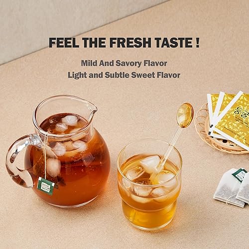 Miniatura 4 de Nokchawon Mezcla de té de hierbas coreano prémium (50 bolsas)  Sello de salomón tostado y té de arroz integral  Sin cafeína  Sabor a nuez  Set de