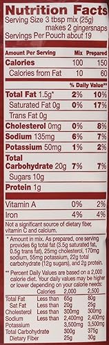 Miniatura 4 de Betty Crocker - Mezcla de galletas de jengibre, 17.5 onzas (paquete de 2)