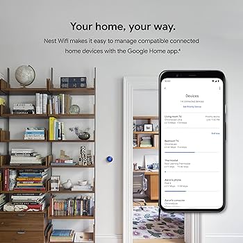 Google Wifi 2台 Amazon.com: Google 2022 Nest WiFi Router and 2 Points - Mesh