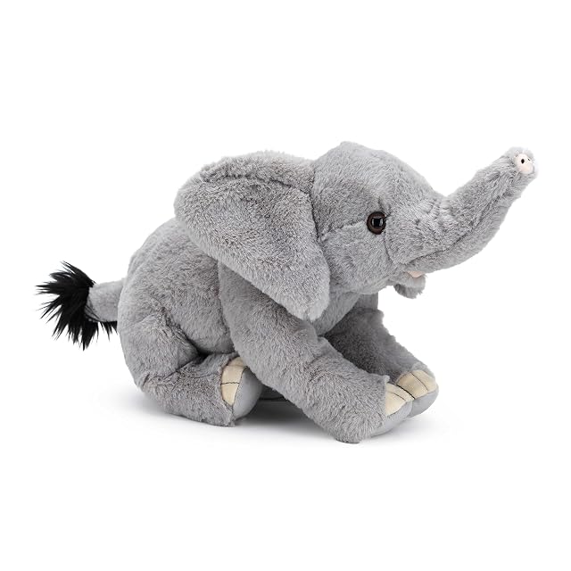 Foto 2 de 5 de Simba- Peluches Disney National Geographic- Peluche Elefante, Multicolor, 27 cm (6315870101)