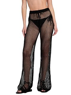 GUESS Open-Knit Crochet Pant