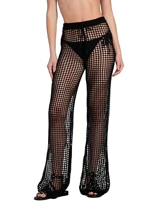 GUESS Open-Knit Crochet Pant