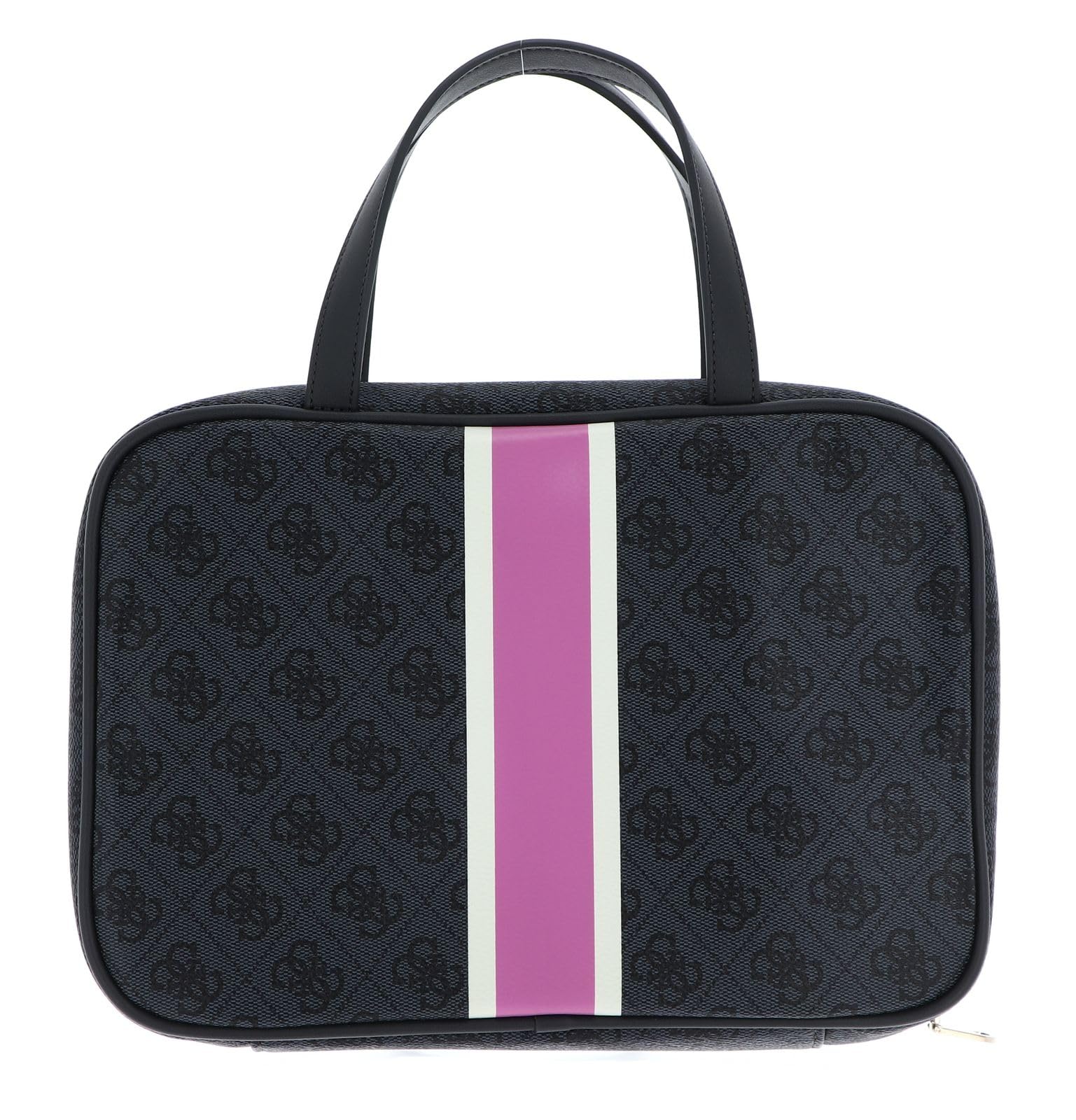 GUESS Bolsa de Maquillaje Travel Case Coal Logo Antracita