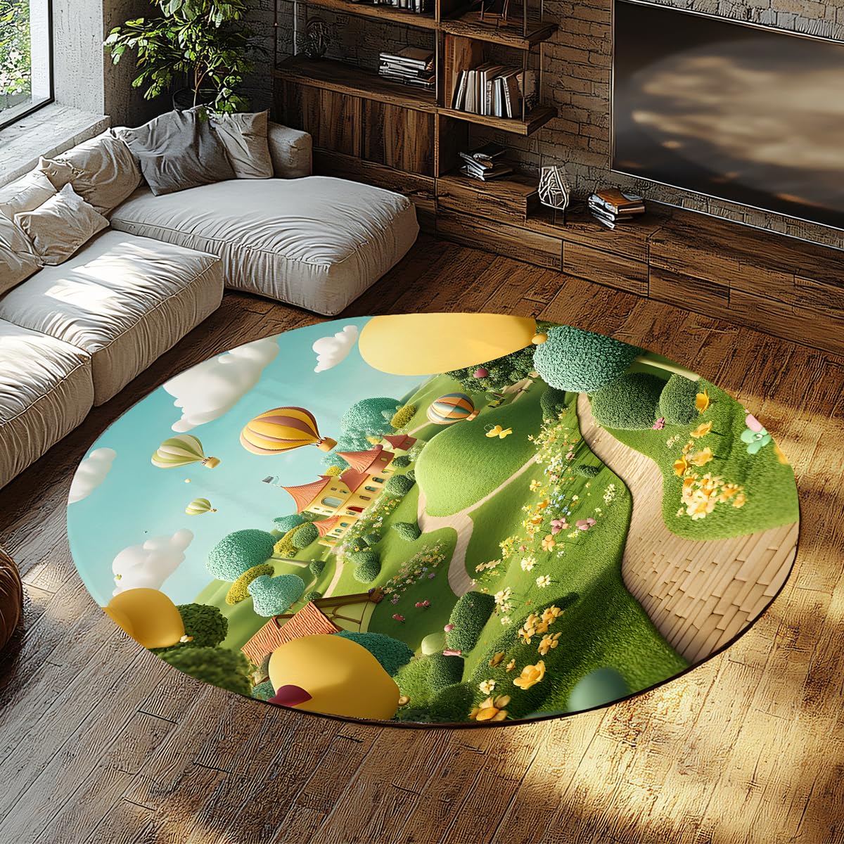 Tapis lavable 240cm pour chambre bébé, la solution anti-taches pour salle de jeux