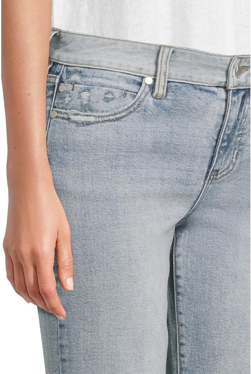 Liverpool Women's Liv Mid Rise Blocked Non-Skinny Skinny Jean 26"