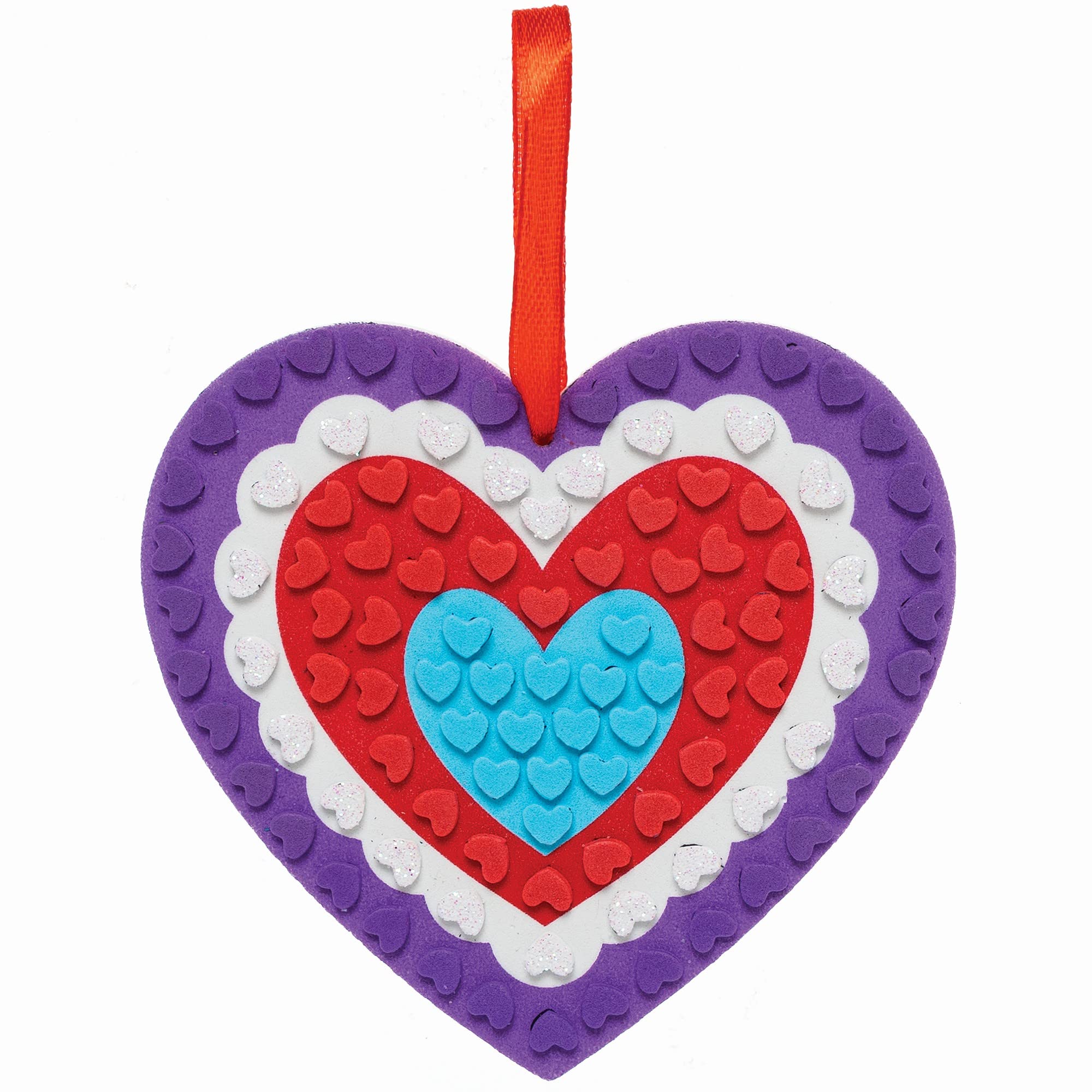 Baker Ross Kit Decorazioni In Vetro Colorato Per Diwali (6 Pezzi) - Lavoretti Creativi Per Bambini Dai 5 Anni - Attività Artistica Con Carta E Cellophane Per Decorare Finestre - 4