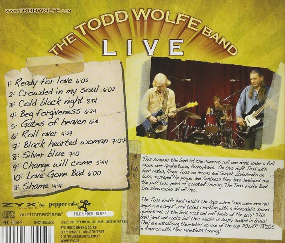 その他 Todd Wolfe Band Live [DVD] Amazon.co.jp: The Todd Wolfe Band Live [DVD] : Todd Wolfe: DVD