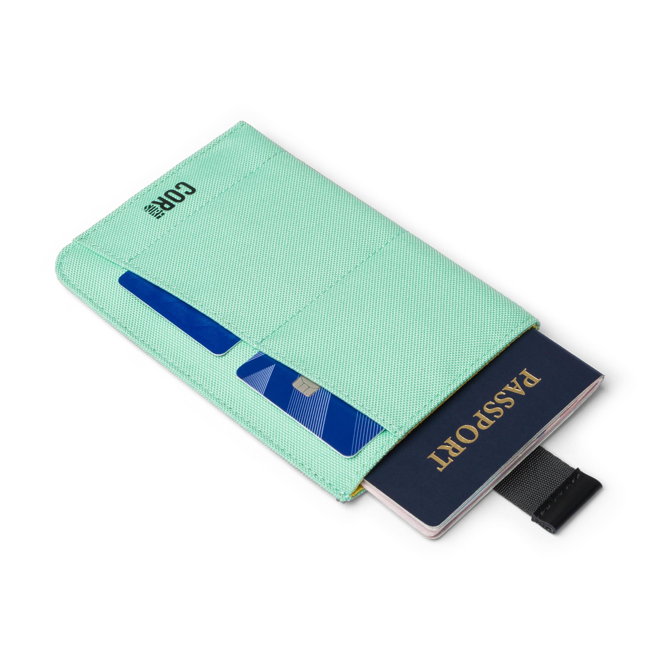 Passport Wallet, RFID Blocking, Waterproof (Turquoise)
