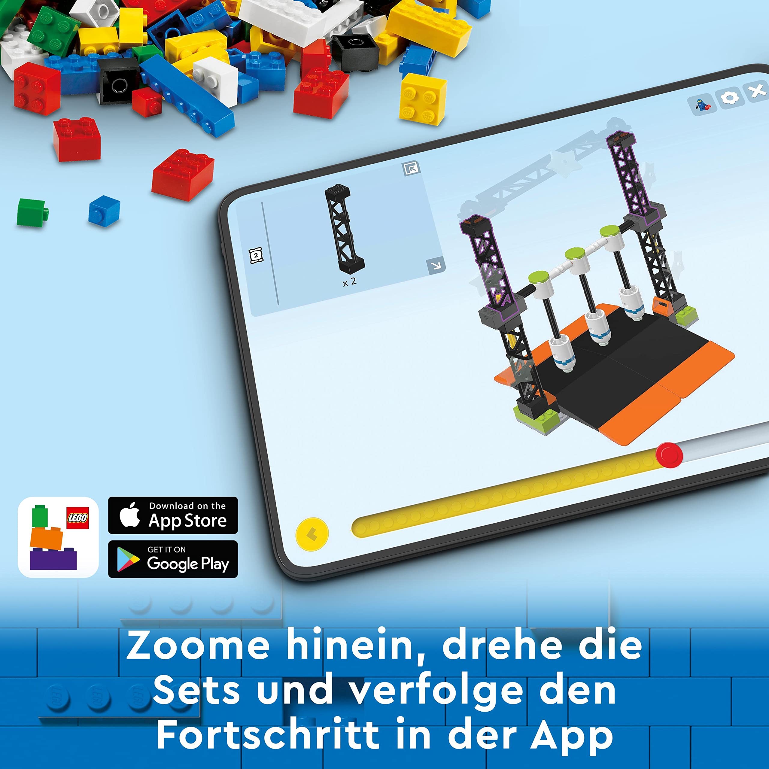 LEGO 60364 City Skaterpark, Spielzeug für Kinder ab 6 Jahren, mit BMX-Rad, Skateboard, Scooter, Inline-Skates und 4 Skater-Minifiguren zum Ausführen von Stunts, 2023 Set