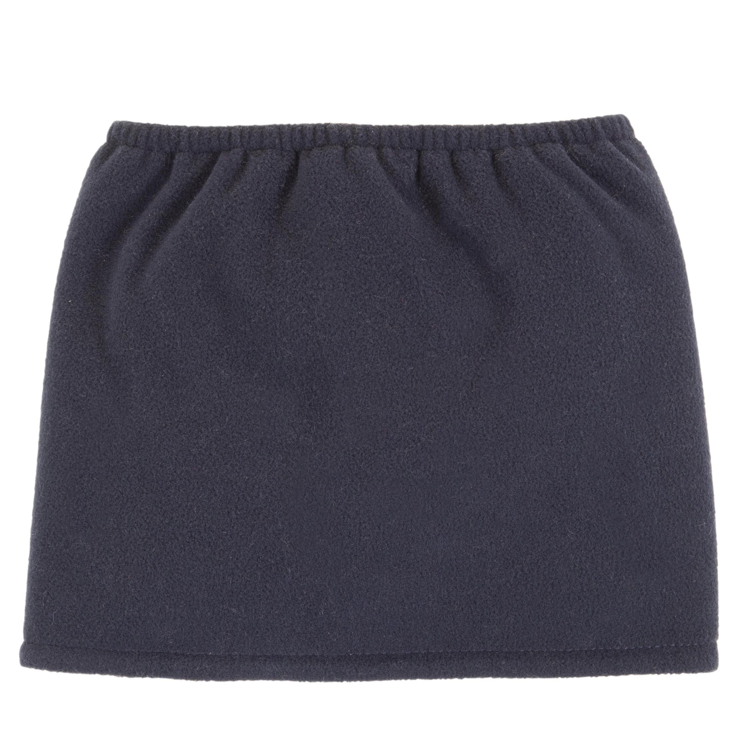 Isotoner Tour de cou mixte enfant doublure sherpa marine