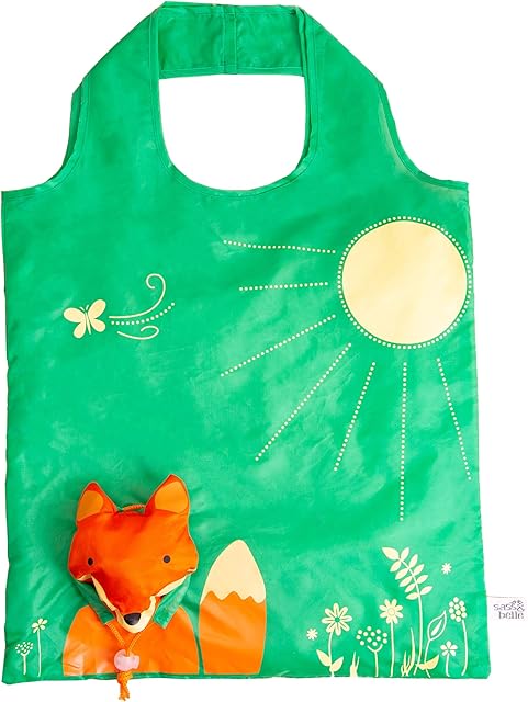 Sass & Belle Fox Foldable Shopping Bag