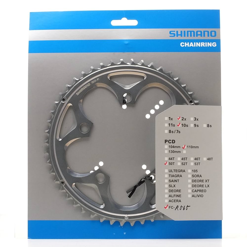 Amazon | SHIMANO(シマノ) 引掛け歯付チェーンリング 50T-F FC