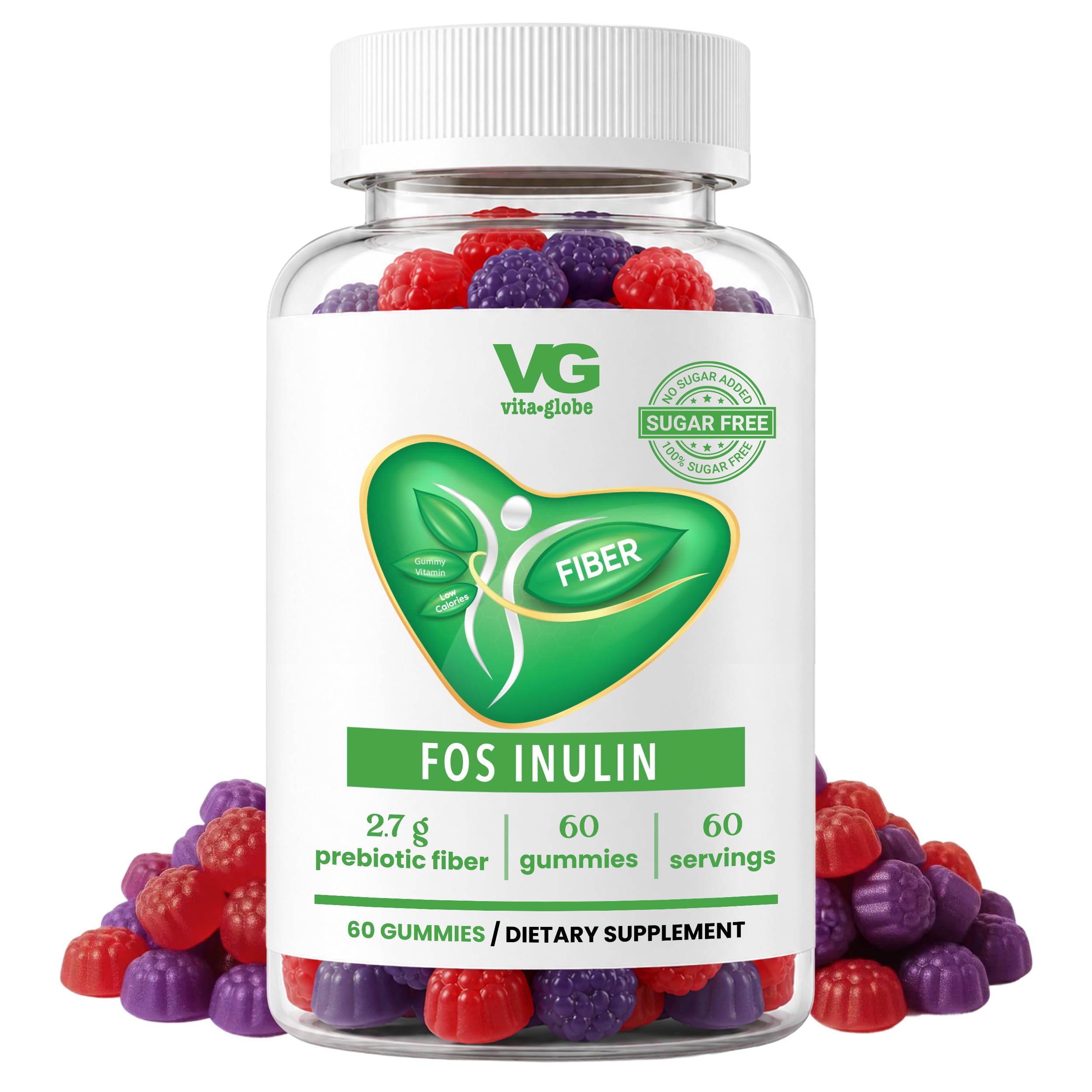 GLORIE VITA CAPSULE 330mg x 120粒 Amazon.com: VITA GLOBE Prebiotic Fiber Gummies with FOS Inulin