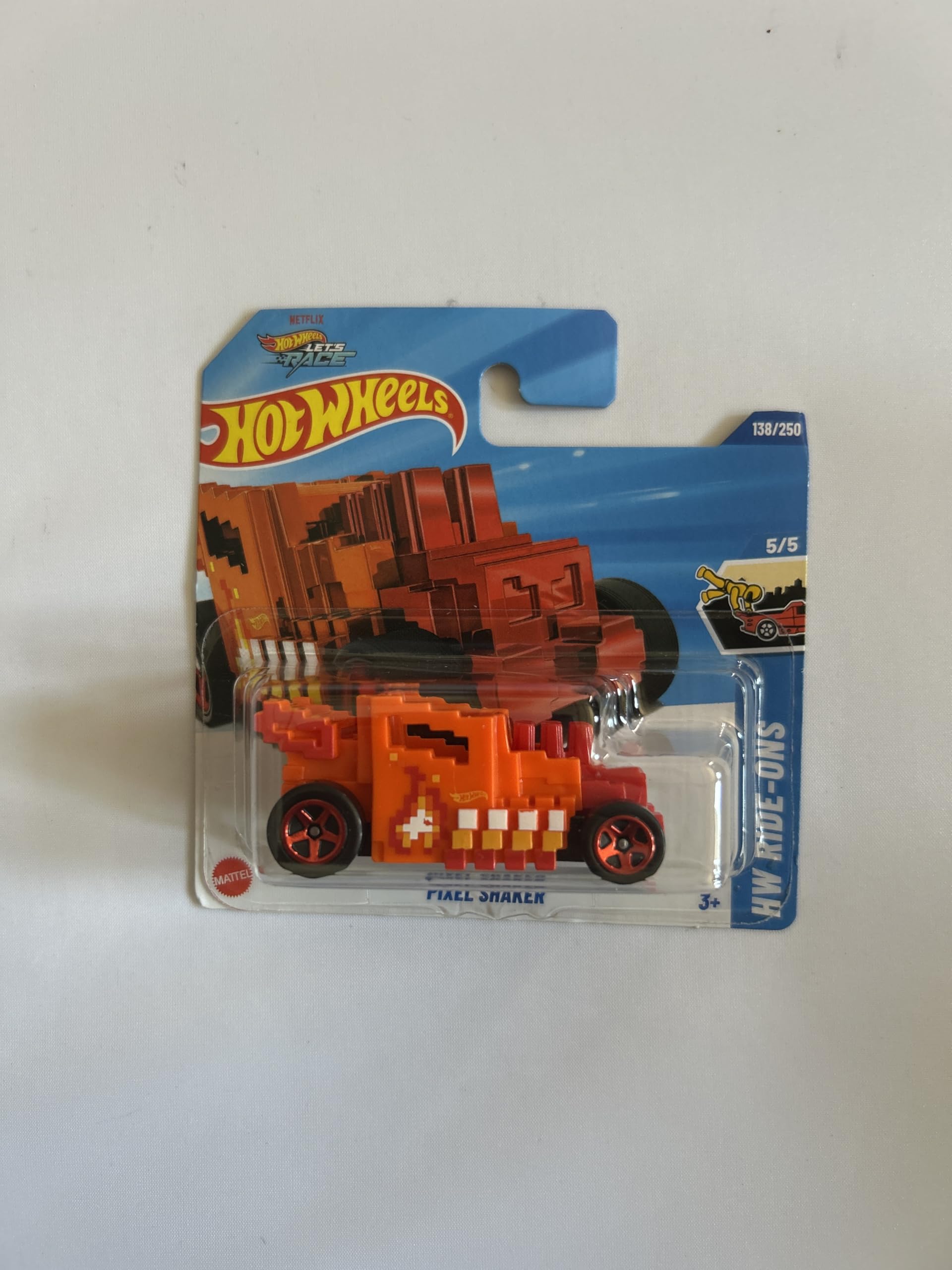 Hot Wheels 1:64 Scale Play or Display Vehicle Car Collection Kids Gift 2025 Model Choose 1 Car (HYY77, 138/250 Pixel Shaker) โ image 1