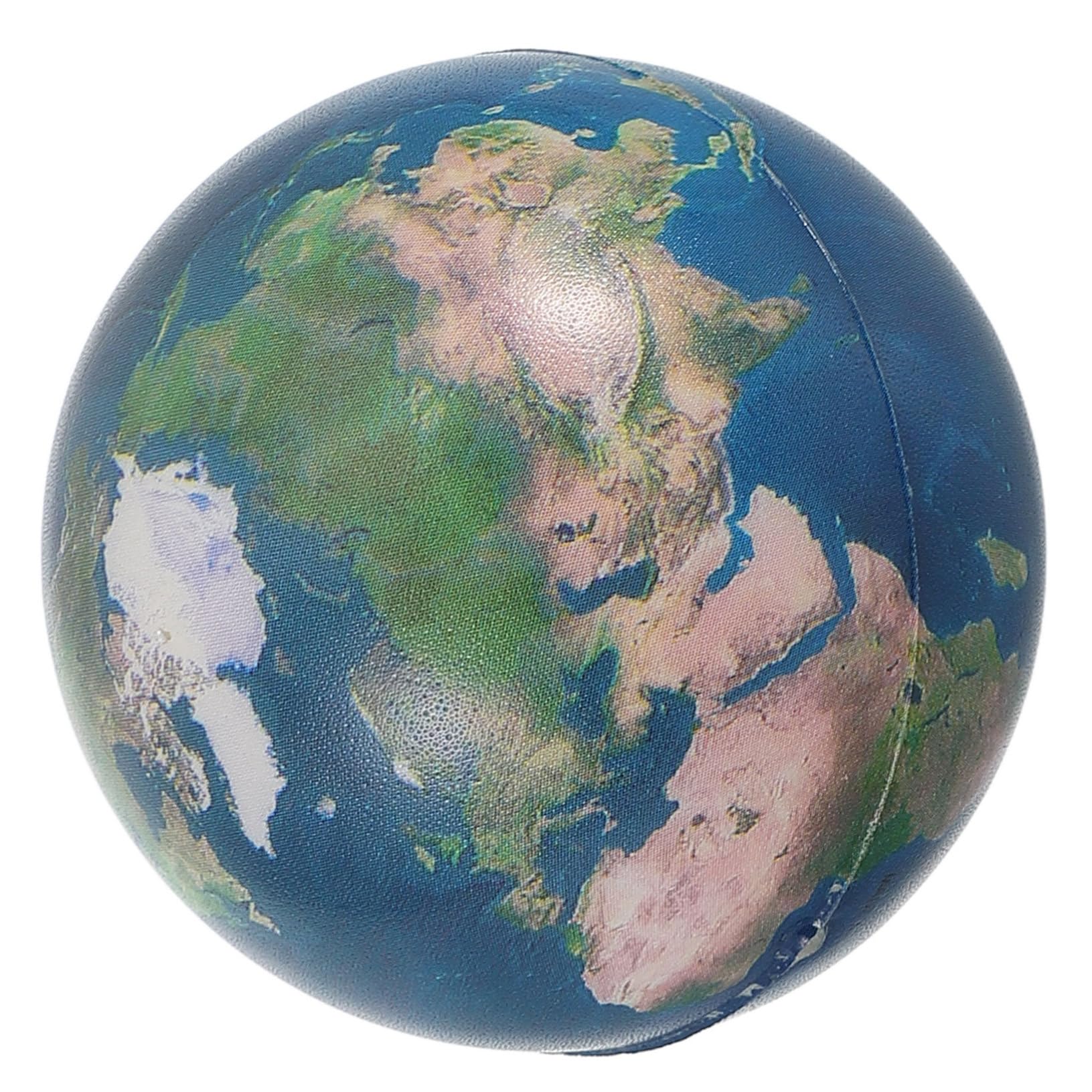 NAMOARLY 6.3cm Realistic Earth Pattern Squeezable Globe Toy for Kids Interactive Learning Educational Model for Classroom and Earth Day Decoration