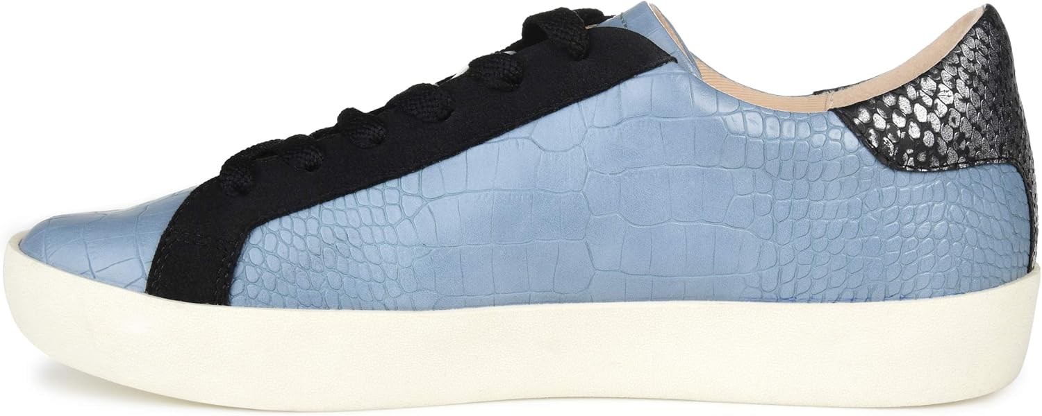 Journee Collection Women's Comfort Foam™ Camila Sneakers Blue 9 Medium Womens US