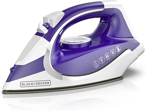 BLACK+DECKER ICL500 Light 'N Go - Plancha inalámbrica, color morado