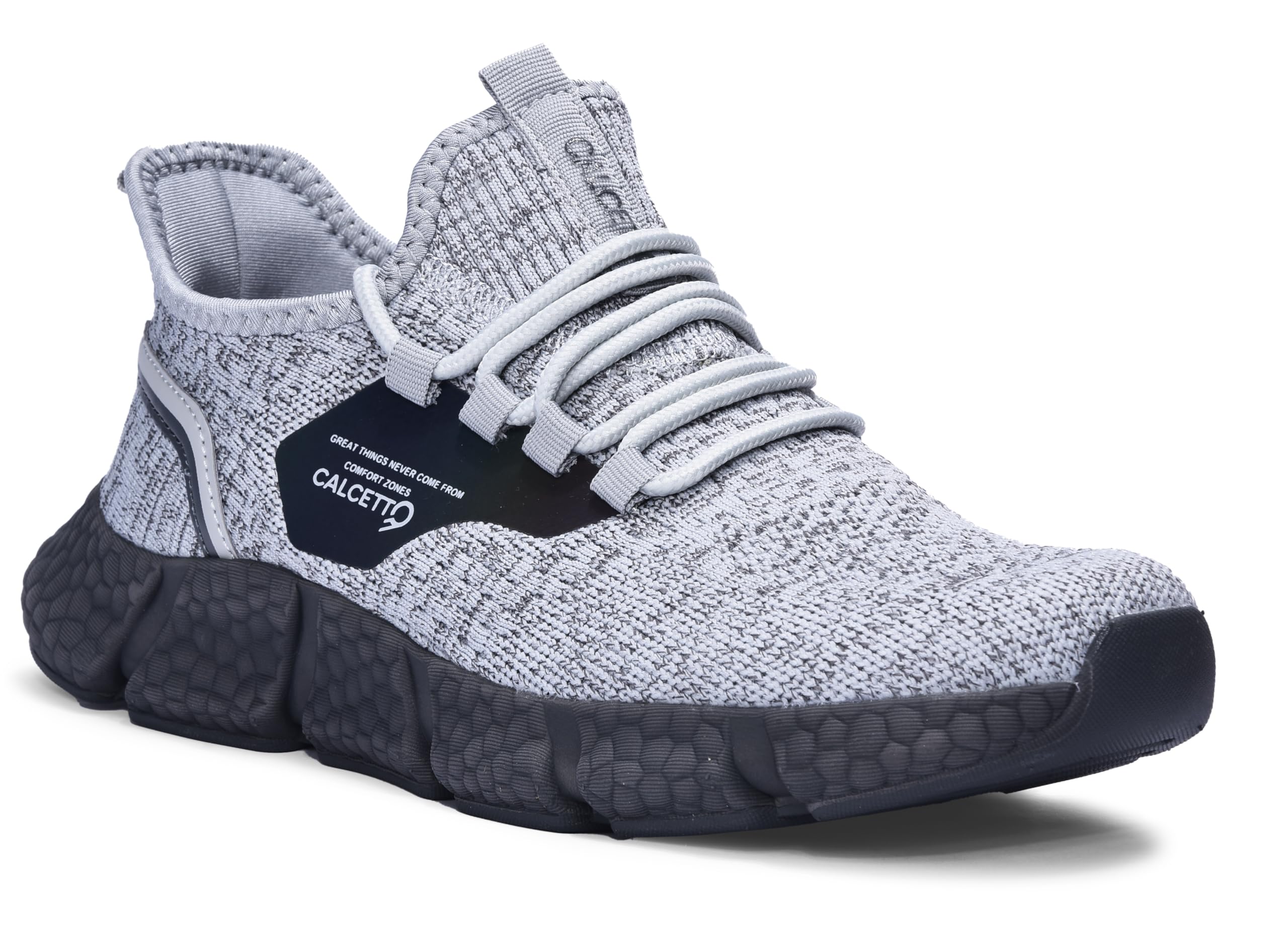 calcetto CLT-0973 Mens Grey Lifestyle Shoes | Comfortable & Slip-Resistant with Foam Insole Lace-Up Casual Footwear for Men (B0CNLW6MDH) Amazon Price History, Amazon Price Tracker