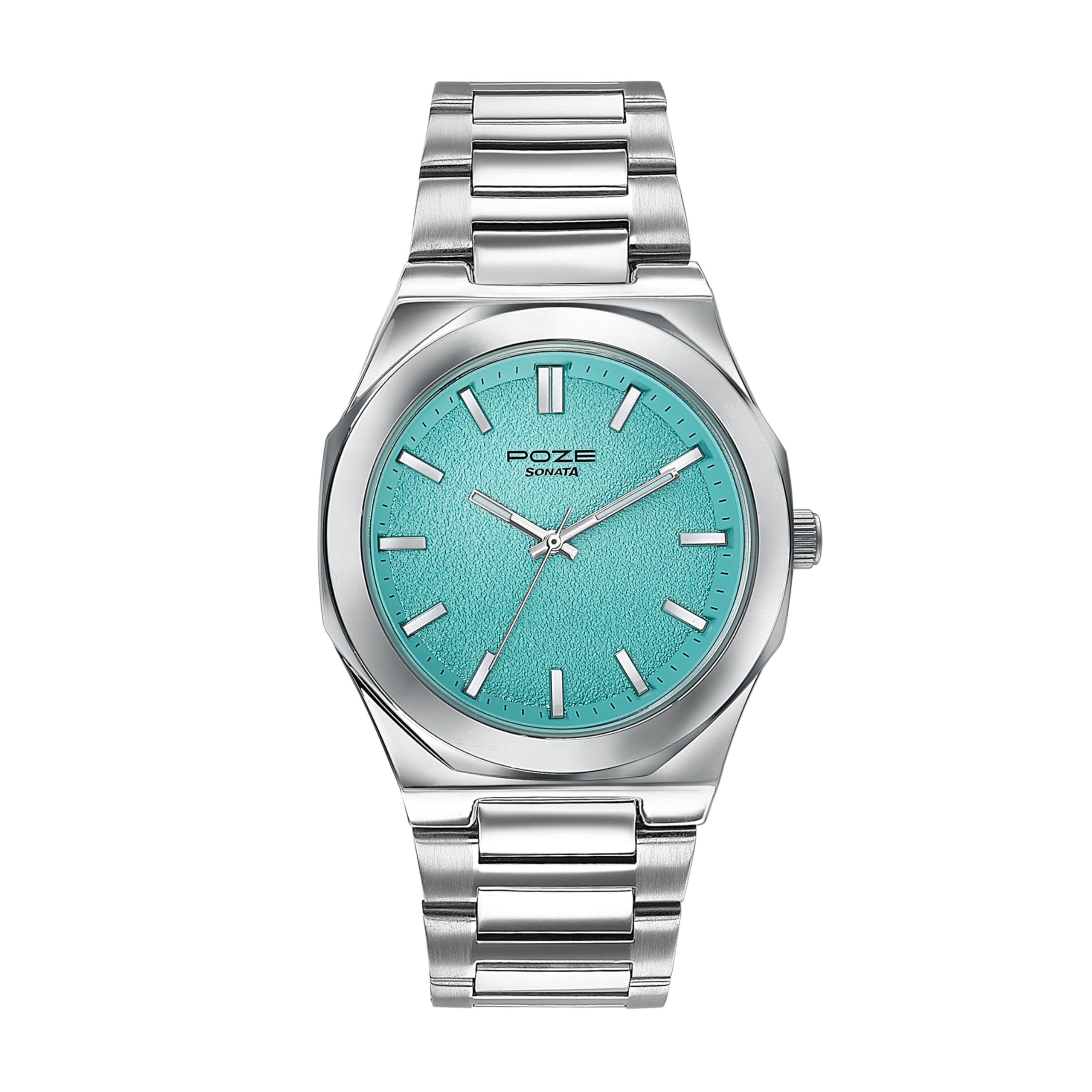 Beach Pop Quartz Blue Round Dial Men's Watch | Stainless Steel Material | Multi Color Band - SP70071SM01-image-24