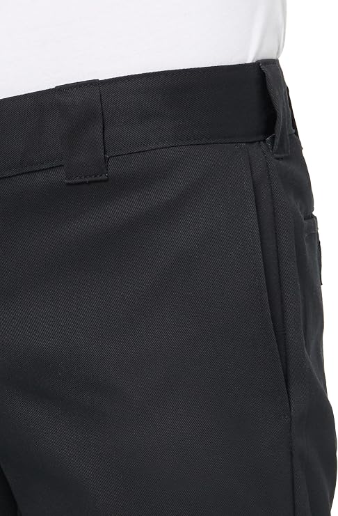 Dickies 873 Slim Fit Work Pants, Black, 33 30