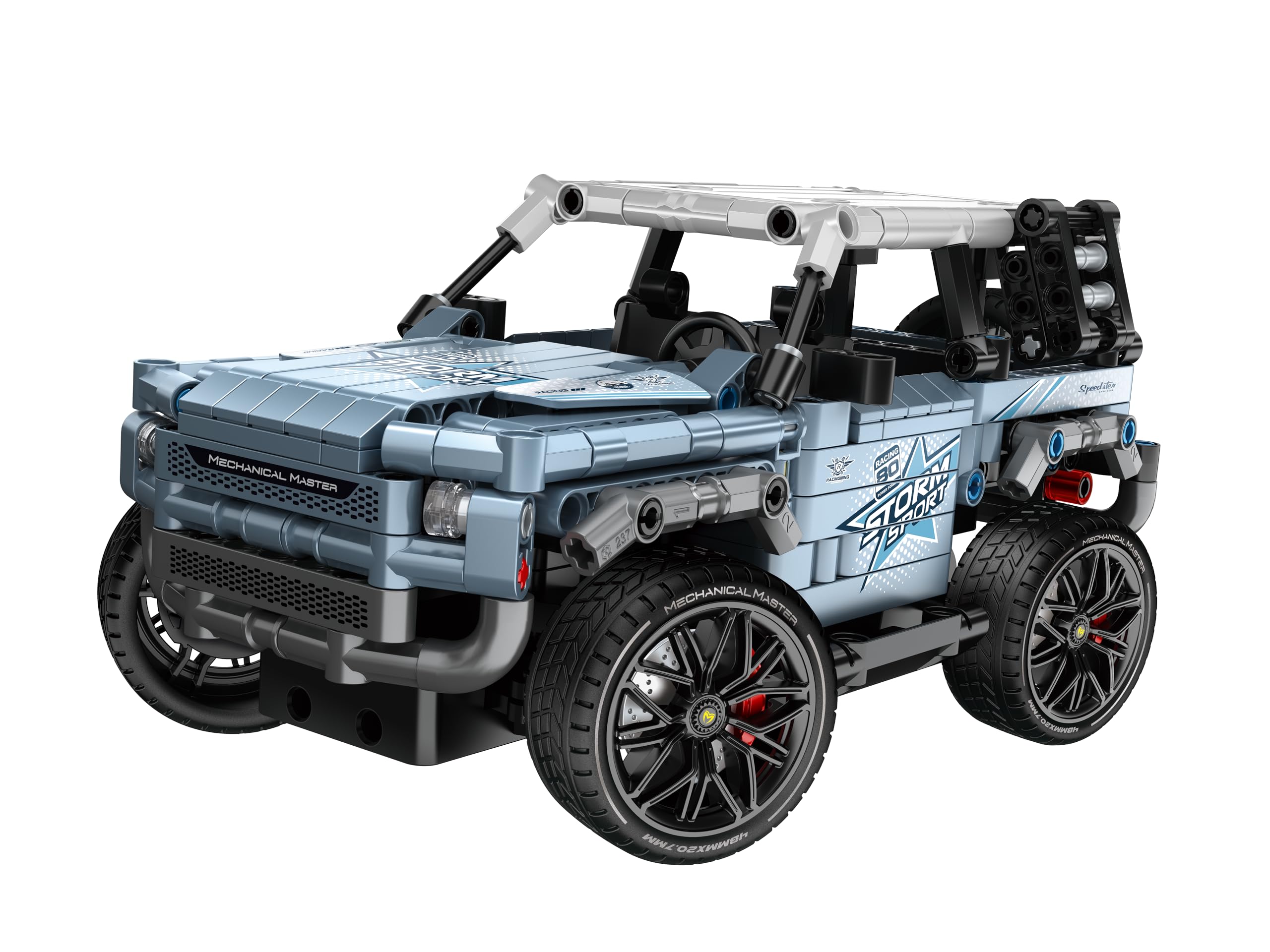 iM.Master – Off-Road Remote Control Car – Building Blocks – Anti-Shock Suspension Alloy Wheels – 503 Pieces – App/Remote Control – Educational Games Stem – Model to Build