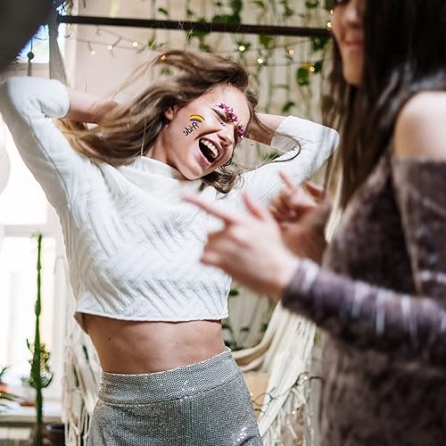 Miniatura 4 de 77 calcomanías de tatuaje de arcoíris, tatuajes temporales de orgullo, decoraciones de tatuajes gay, accesorios Lgbtq, impermeables, calcomanías de