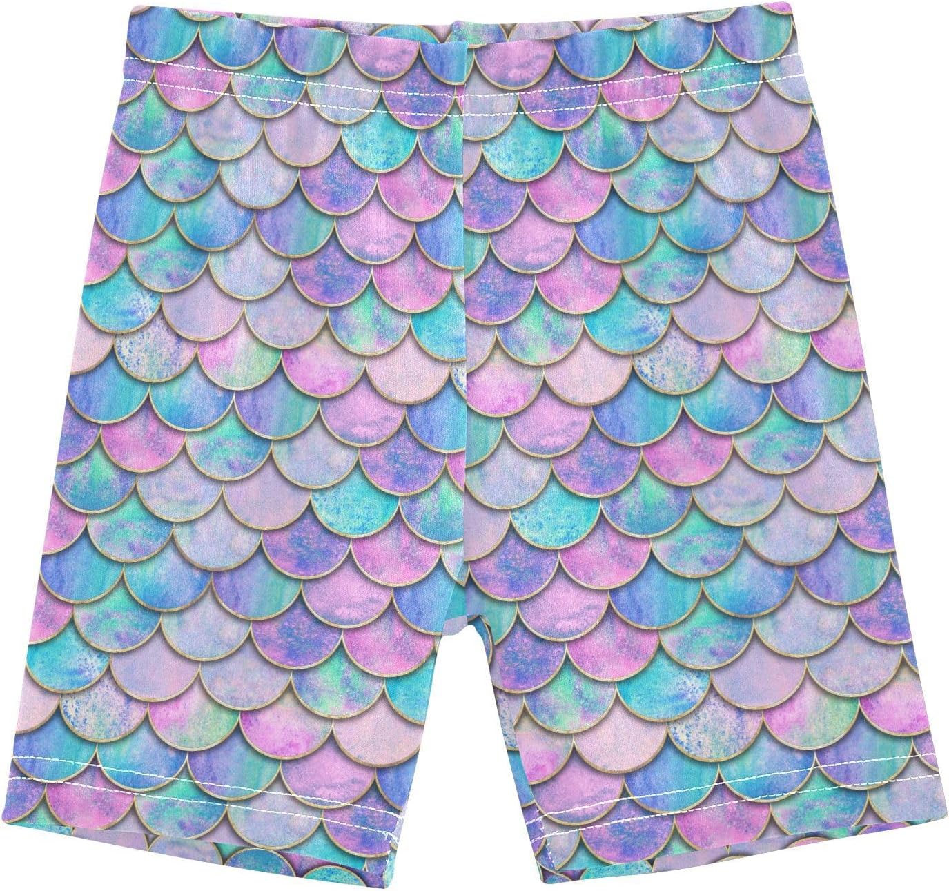 Girls Dance Shorts Breathable Bike Shorts for Sports Play Underdress 4-10Y