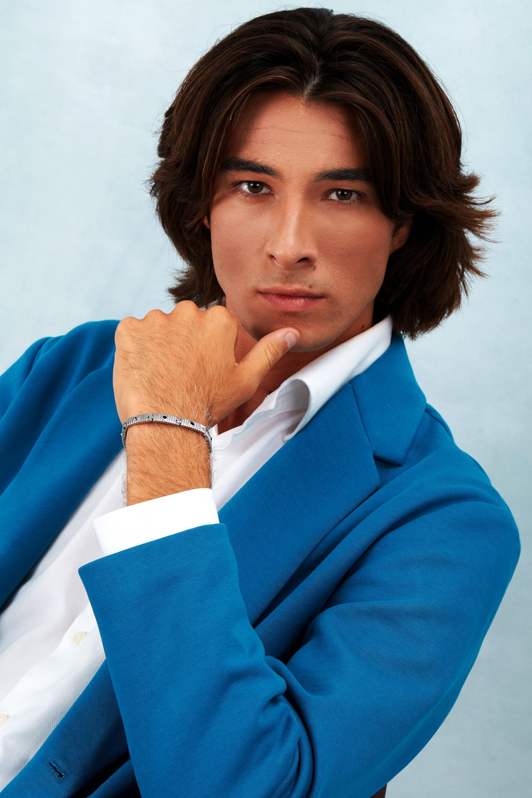 Morellato Bracciale Uomo in Acciaio, Cristalli Neri, Collezione Urban - SABH31