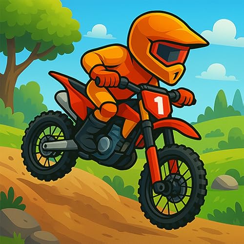 Moto Rider 3D: Stunt Trials – Extreme Bike Challenge, Offroad Racing - Dirt Bike Adventure Games 2025