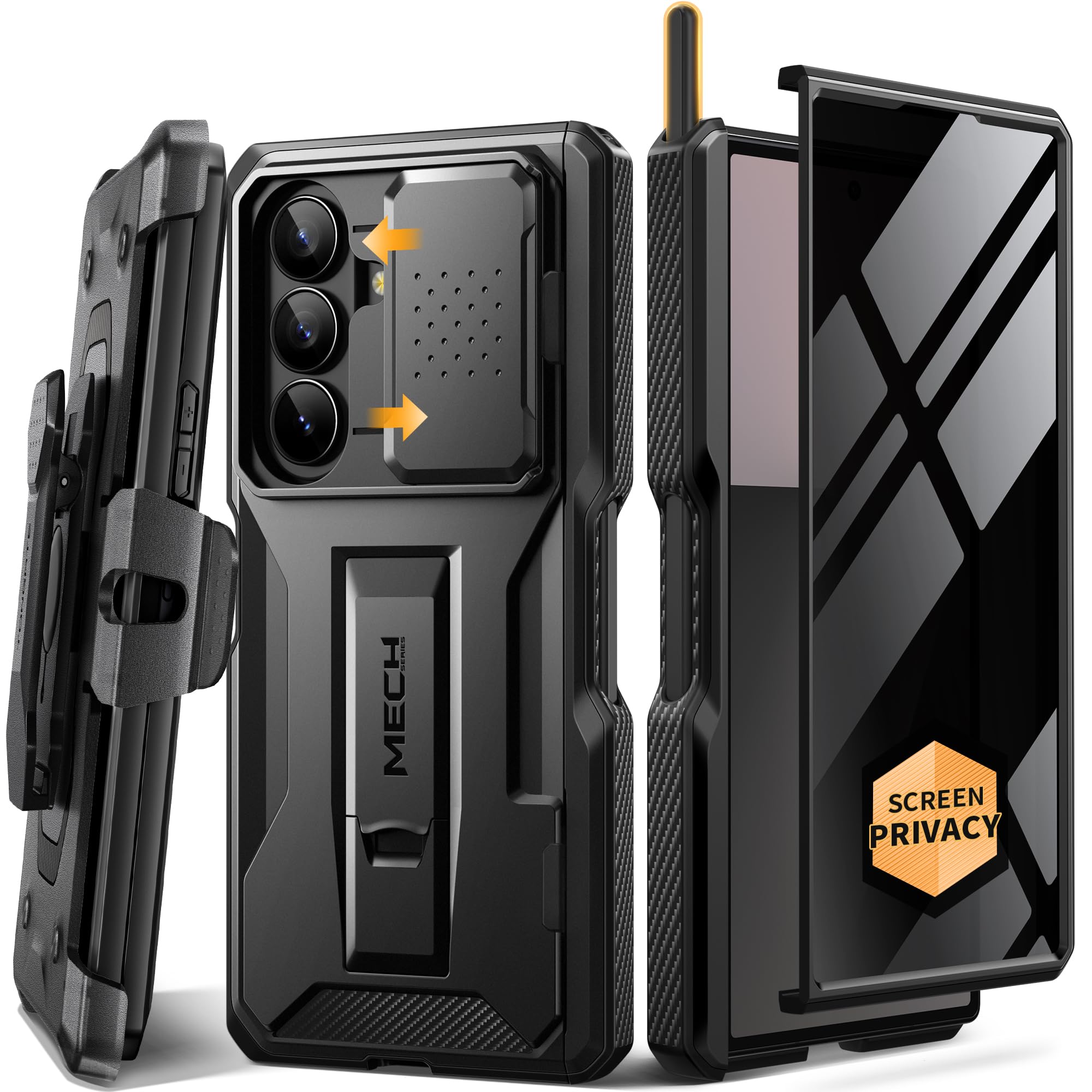 Amazon.com: TONGATE for Z Fold 7 Case with Stylus & Pen Holder