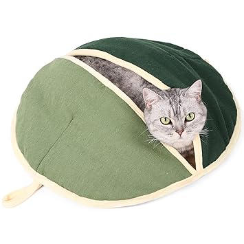 Homgeel Cat Beds for Indoor Cats Warm Sleeping Bag Cat Cave Pet Perch