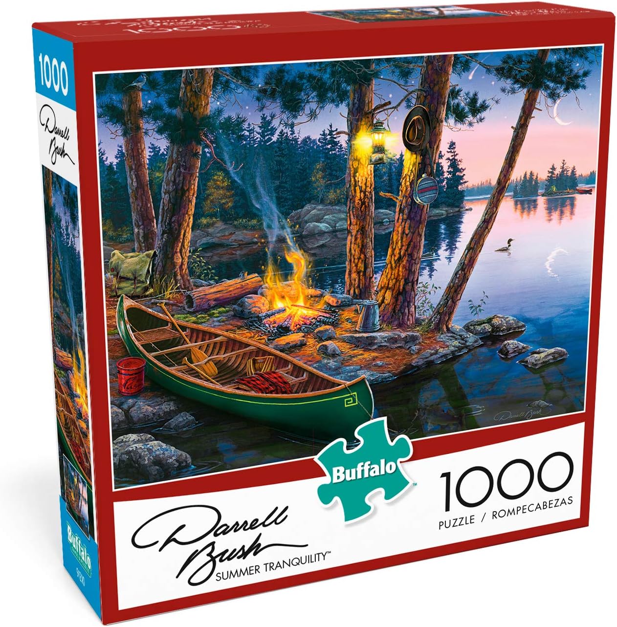 Buffalo Games - Darrell Bush - Summer Tranquility - 1000 Piece Jigsaw Puzzle