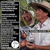 Vista 6 de YUPANQUI Granos de pimienta verde para molinillo de repuesto [14oz] Pimienta verde exótica con toques de lima, los mejores granos de pimienta