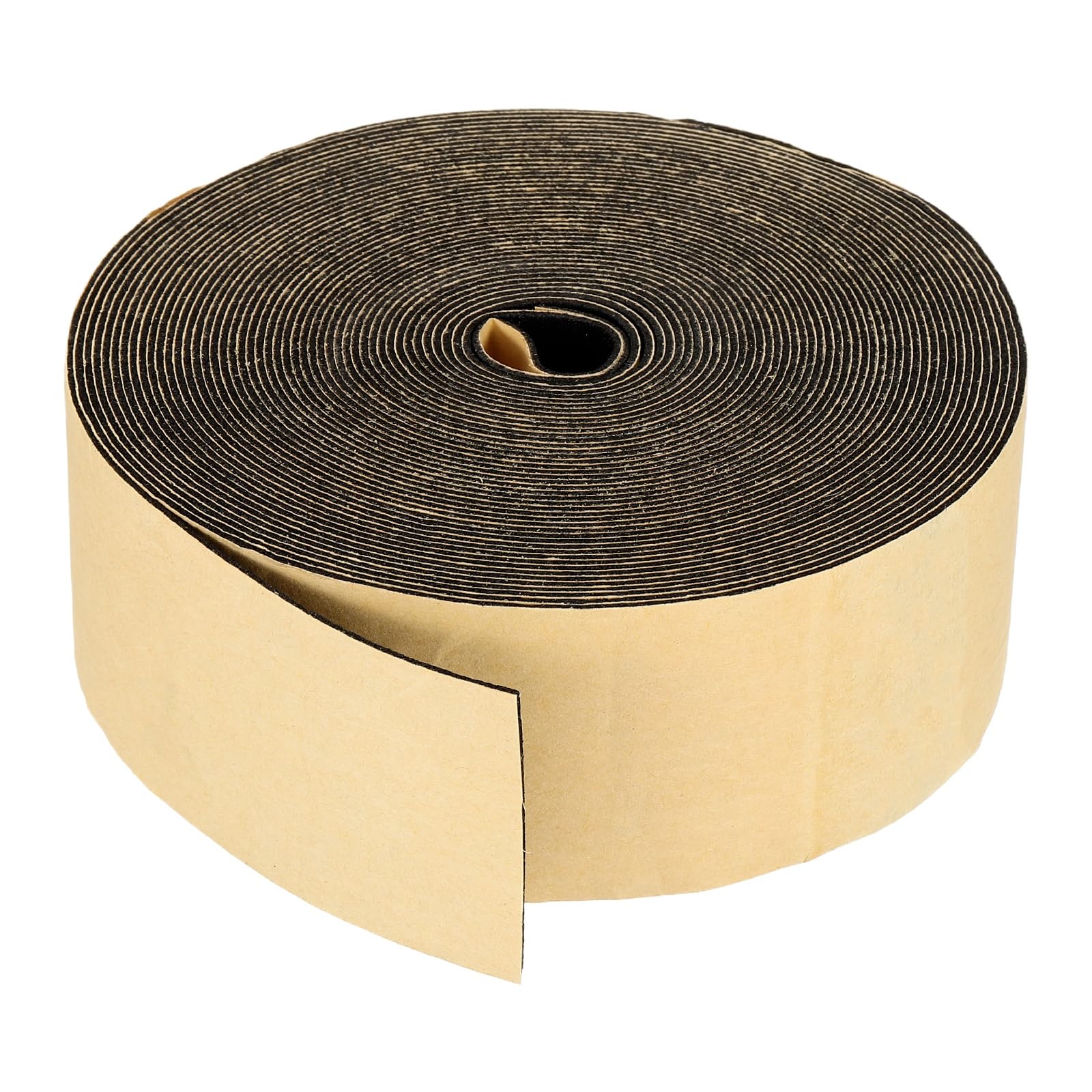 PATIKIL Foam Insulation Tape for Door 45mm W x 1mm T x 10m L Black