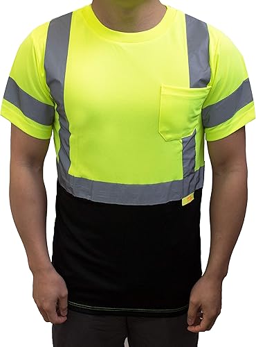 Miniatura 3 de New York Hi-Viz BFS851 Camisetas de alta visibilidad Clase 3