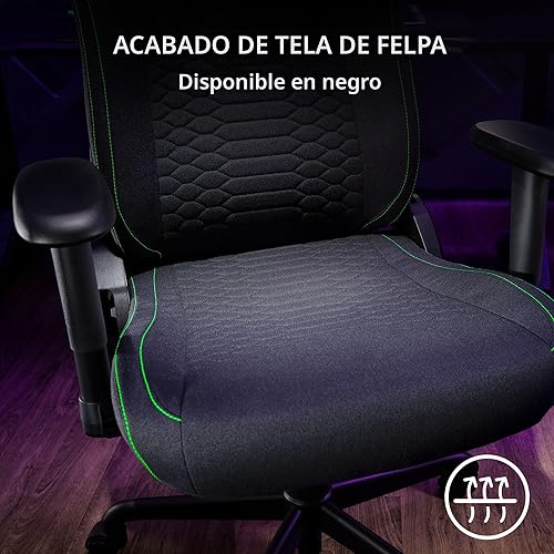 Miniatura 8 de Silla ergonómica para videojuegos Razer Iskur V2 X Soporte lumbar incorporado - Base de asiento ampliada - Cojines de espuma de alta densidad -