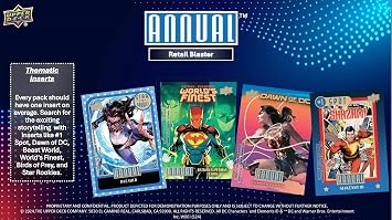 Upper Deck DC Comics Annual Trading Cards Blaster Box 2024