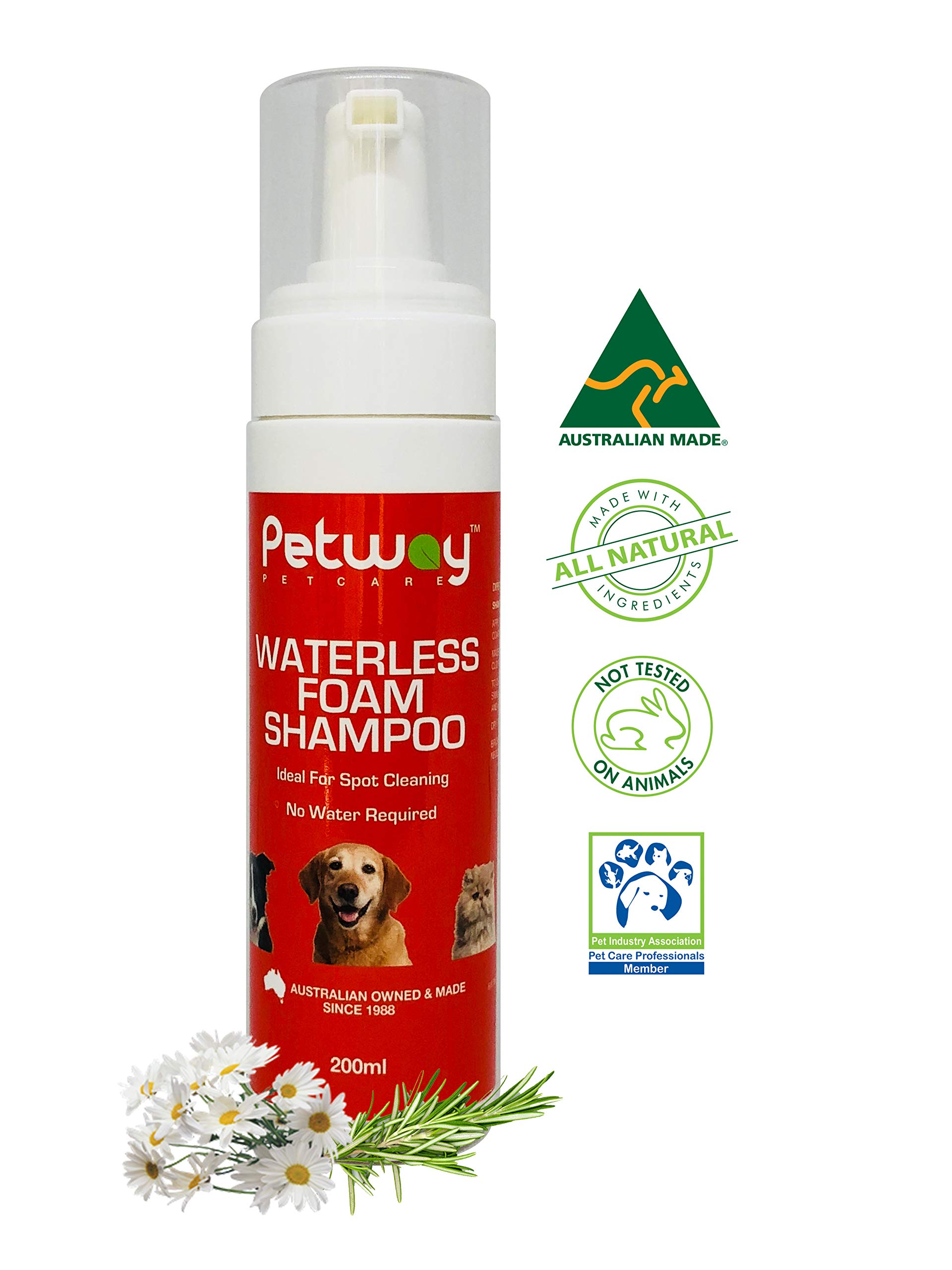 no rinse waterless shampoo for dogs