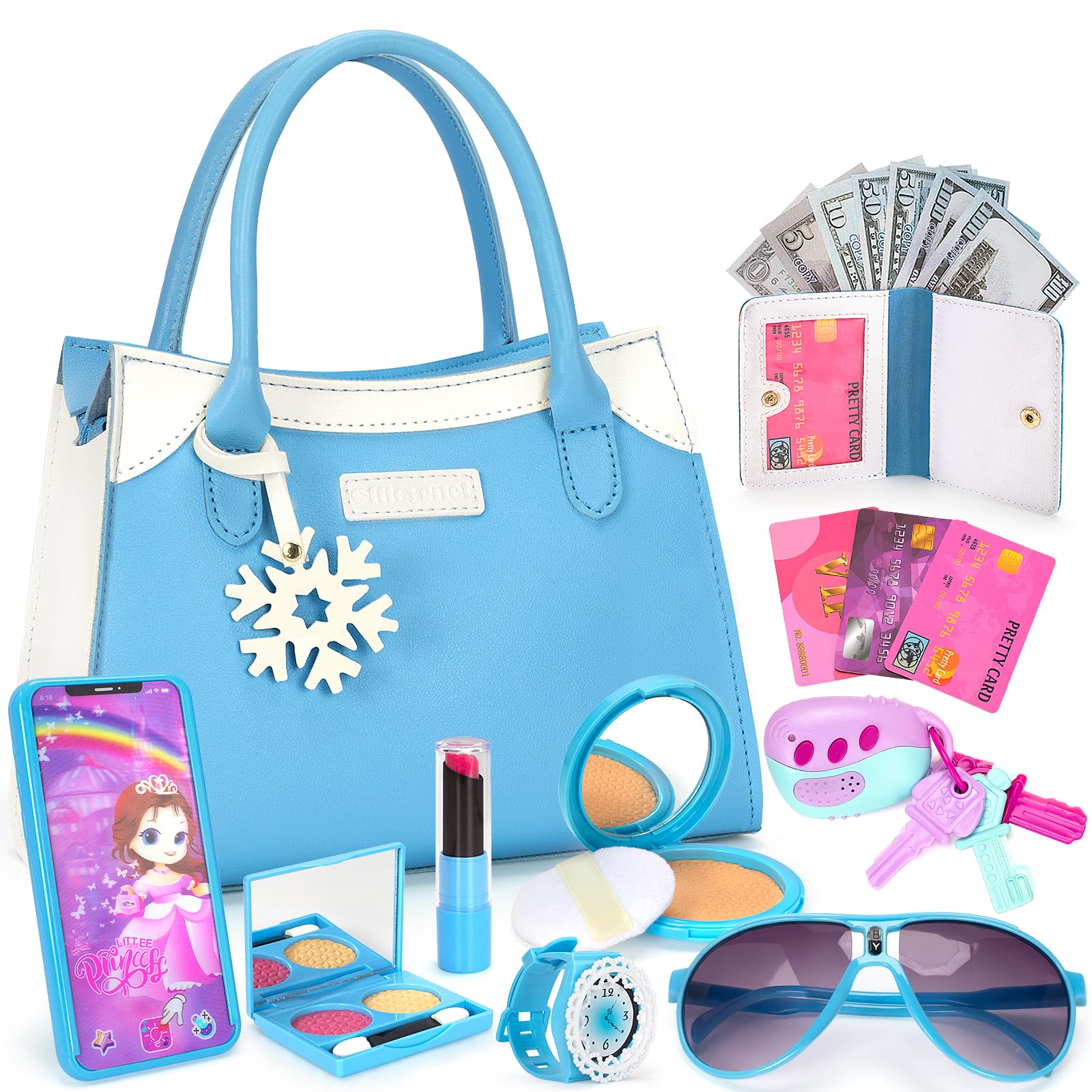 Buy Officygnet Toddler Purse for Girls, Princess Makeup Play Girl